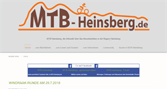 Desktop Screenshot of mtb-heinsberg.de